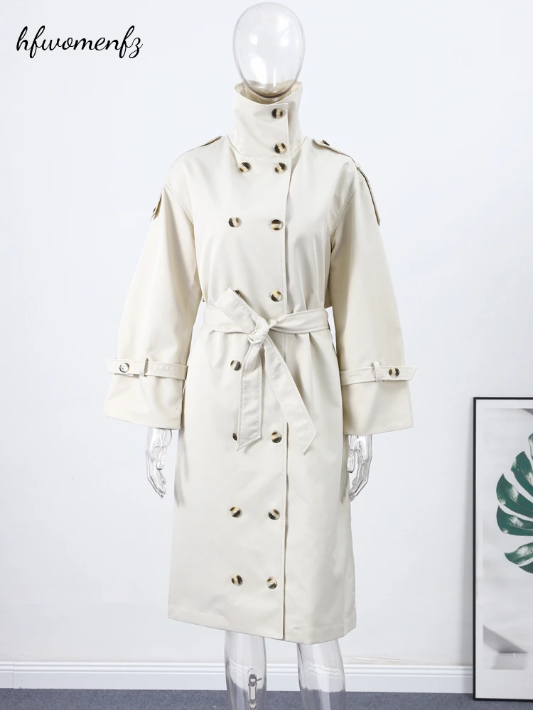 เสื้อโค้ทเทรนช์โค้ทผู้หญิงแฟชั - Trench Coat Formal บทวิจารณ์และราคา