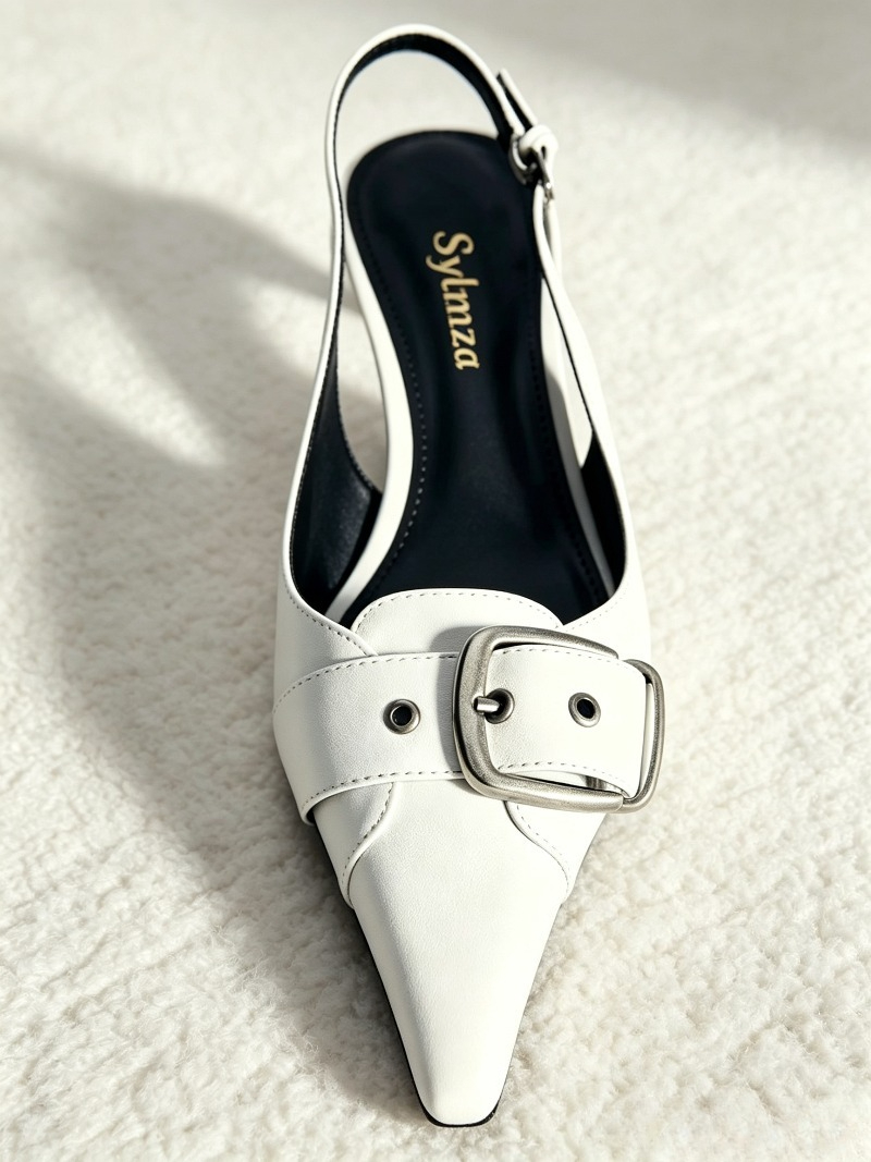 รองเท้าส้นสูงแบบเปิดส้น ดีไซน์ - Slingback Heel Formal บทวิจารณ์และราคา