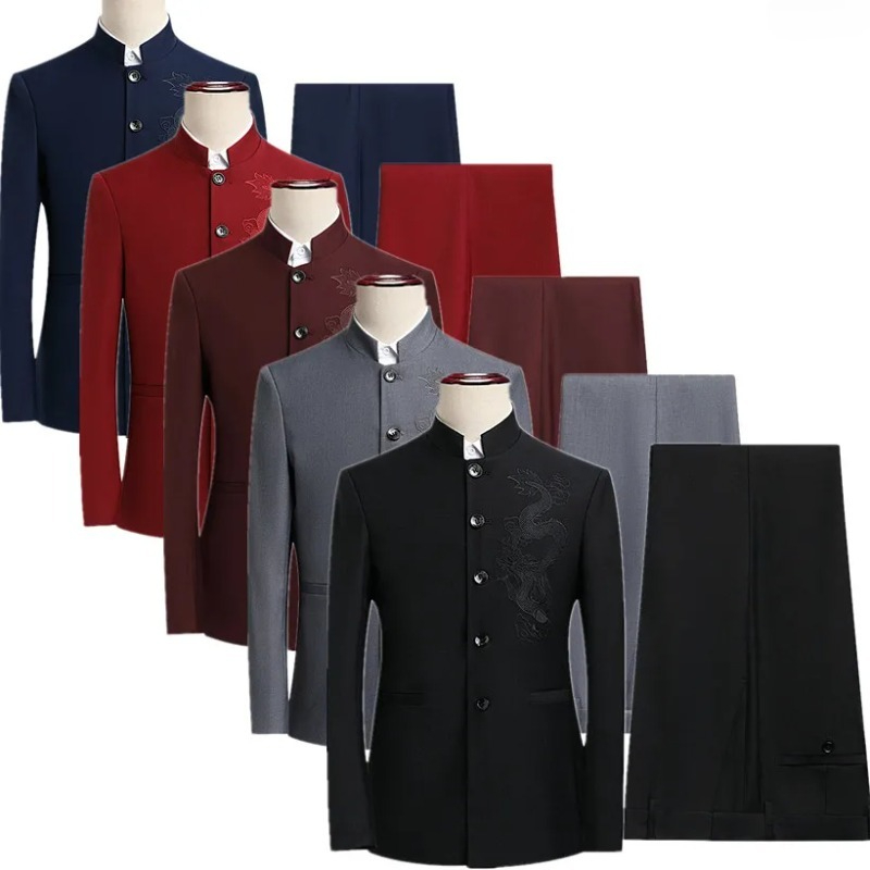 ชุดสูทผู้ชายสไตล์จีนแบบสองชิ้น - Women Formal Wear M&S บทวิจารณ์และราคา
