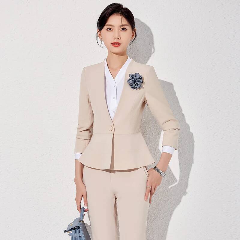 ชุดสูททำงานผู้หญิง สไตล์ทางการ - Women'S Formal Wear Pantsuits บทวิจารณ์และราคา