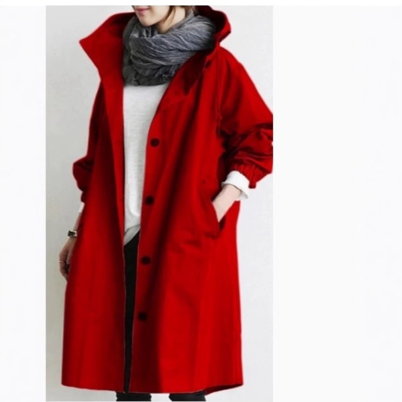 เสื้อโค้ทเทรนช์โค้ทผู้หญิงแฟชั - Trench Coat Formal บทวิจารณ์และราคา