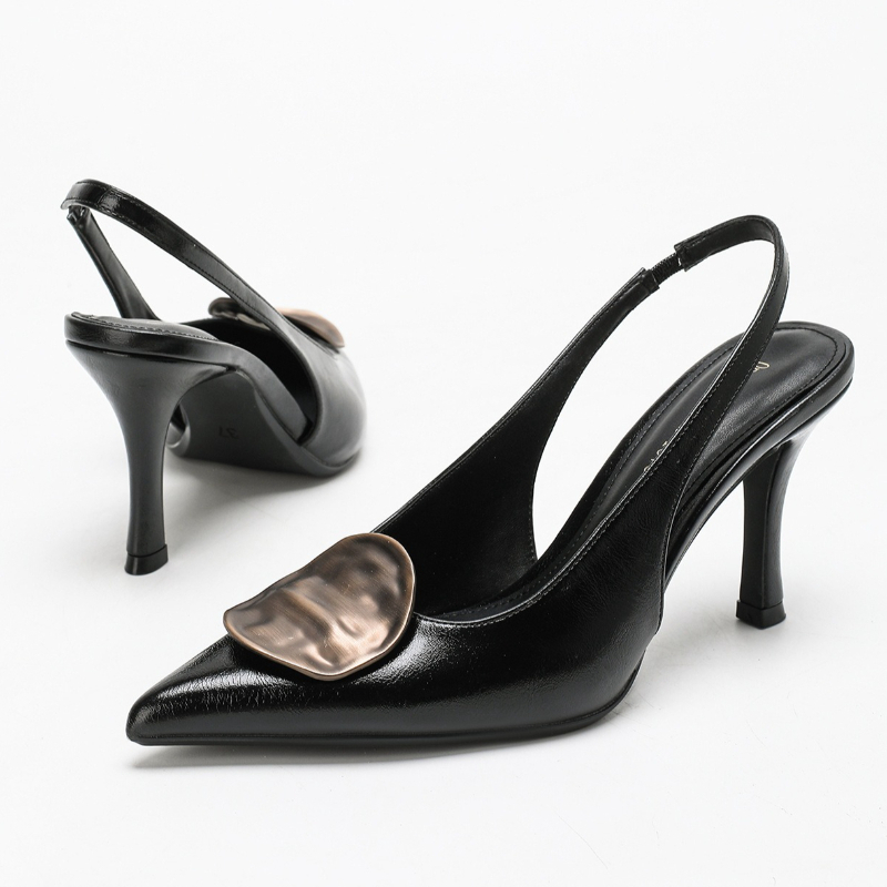 รองเท้าส้นสูงแบบเปิดหลังสำหรับ - Slingback Heel Formal บทวิจารณ์และราคา