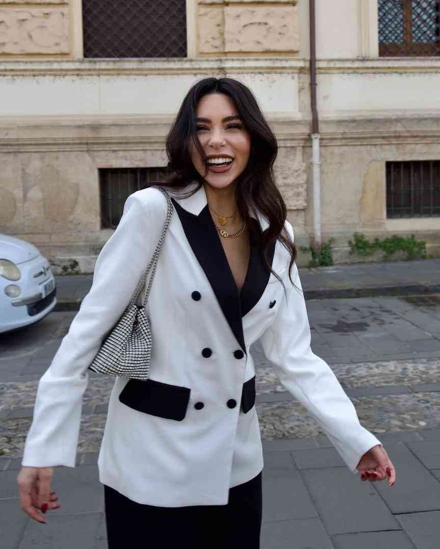 ชุดสูทผู้หญิงสมัยใหม่ 2 ชิ้น เ - Women'S Formal Wear Jackets บทวิจารณ์และราคา