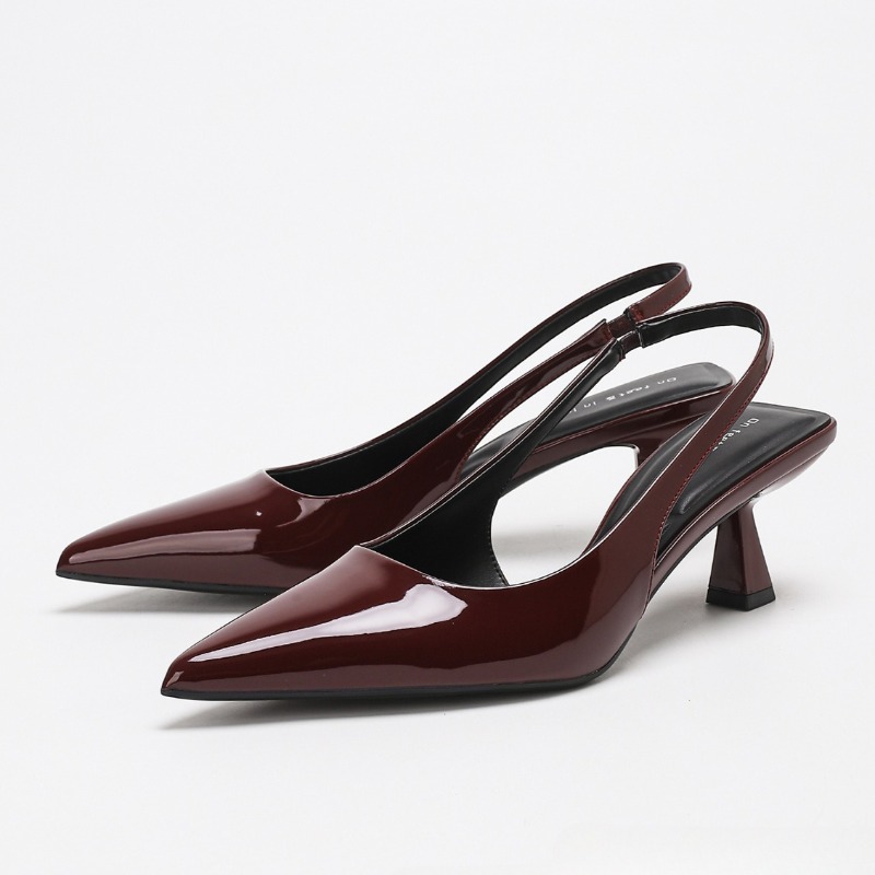 รองเท้าส้นสูงแบบเปิดหลัง ดีไซน - Slingback Heel Formal บทวิจารณ์และราคา