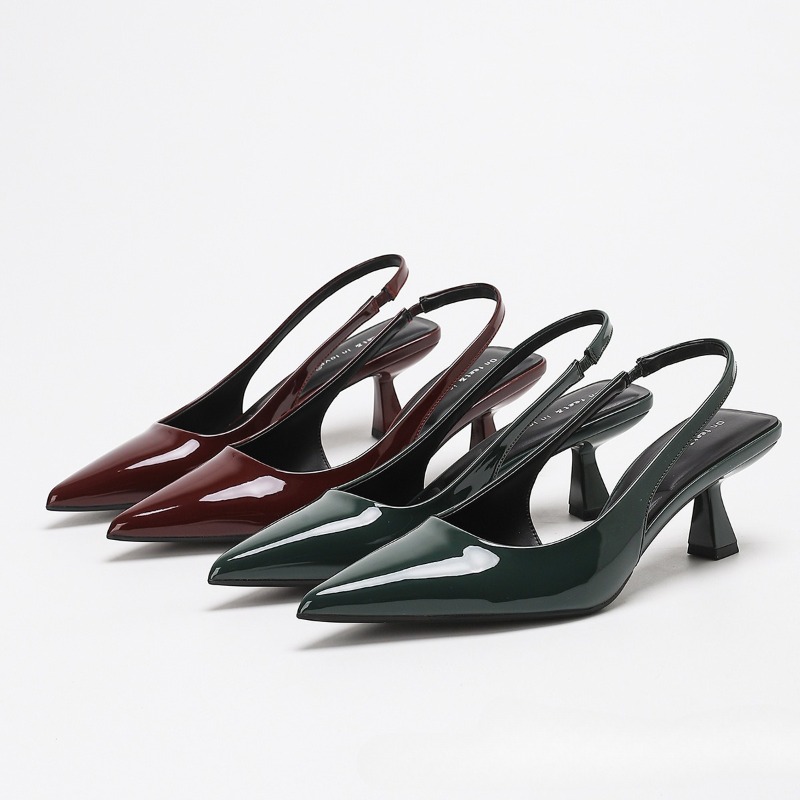 รองเท้าส้นสูงแบบเปิดหลัง ดีไซน - Slingback Heel Formal บทวิจารณ์และราคา