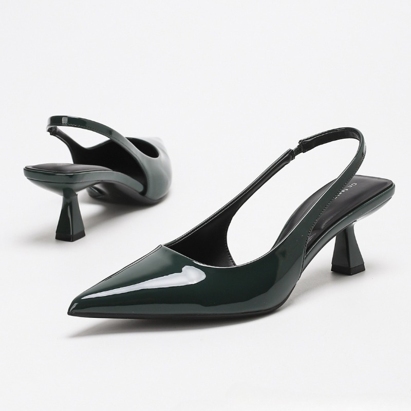 รองเท้าส้นสูงแบบเปิดหลัง ดีไซน - Slingback Heel Formal บทวิจารณ์และราคา