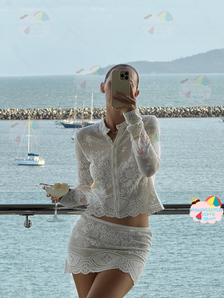 ชุดเซ็ตสองชิ้นลายดอกไม้สีขาวถั - Women'S Holiday Formal Wear บทวิจารณ์และราคา