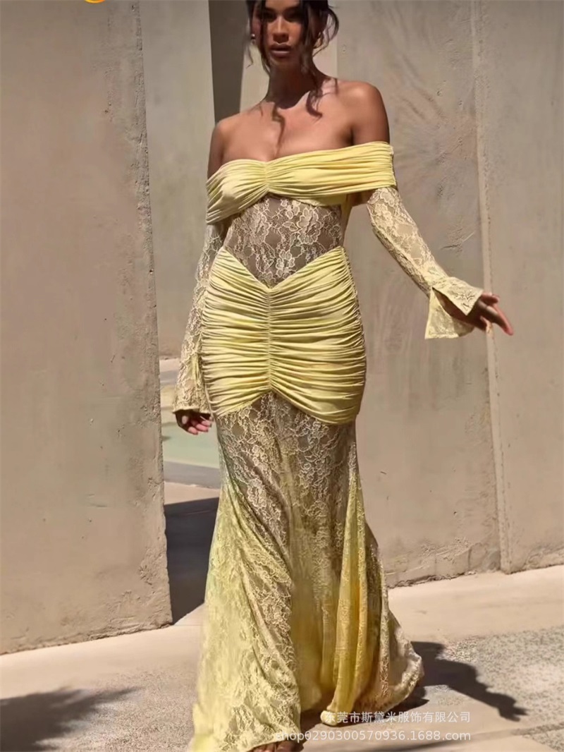 เซ็กซี่ลูกไม้ Mermaid ผู้หญิงช - Women'S Holiday Formal Wear บทวิจารณ์และราคา