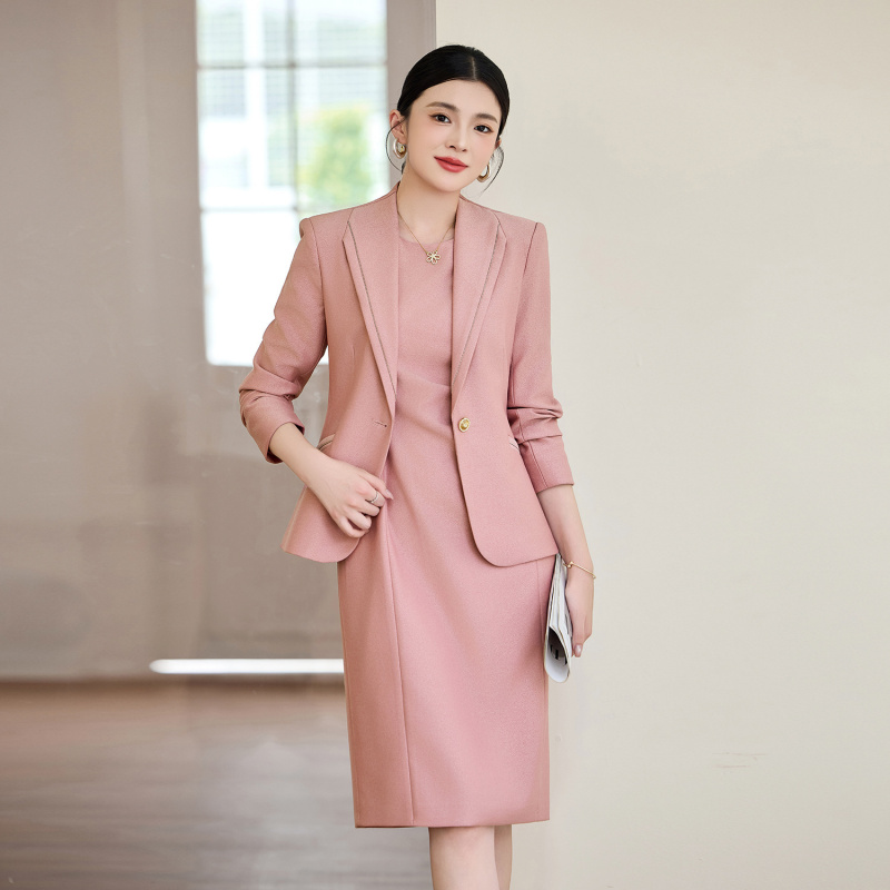 ชุดสูทสีชมพูสำหรับผู้หญิง ปี 2 - Women'S Formal Wear Jackets บทวิจารณ์และราคา