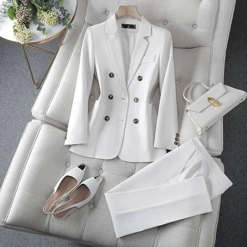 ชุดสูทธุรกิจสตรีแบบเป็นทางการพ - Women'S Formal Wear Pantsuits บทวิจารณ์และราคา
