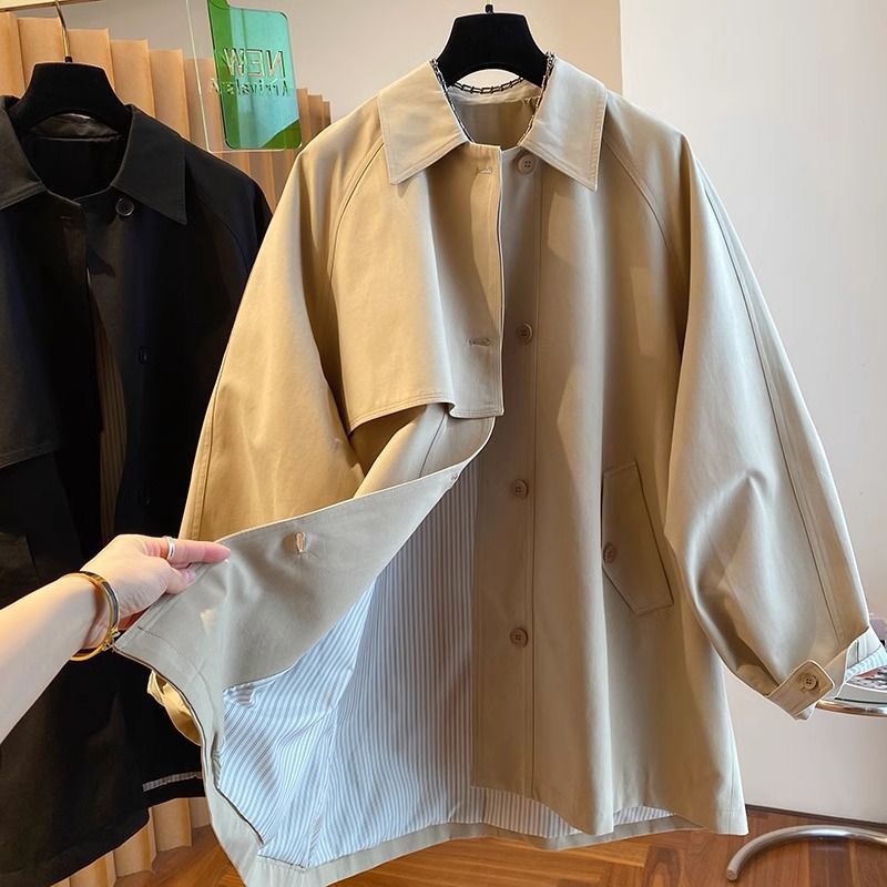 เสื้อฝนชุดทำงานสไตล์อังกฤษระดั - Trench Coat Formal บทวิจารณ์และราคา