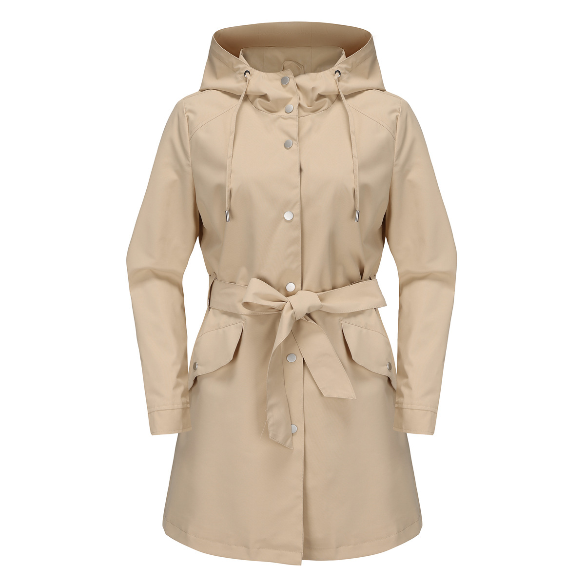 แจ็กเก็ตกันน้ำมีฮู้ดสำหรับผู้ห - Trench Coat Formal บทวิจารณ์และราคา