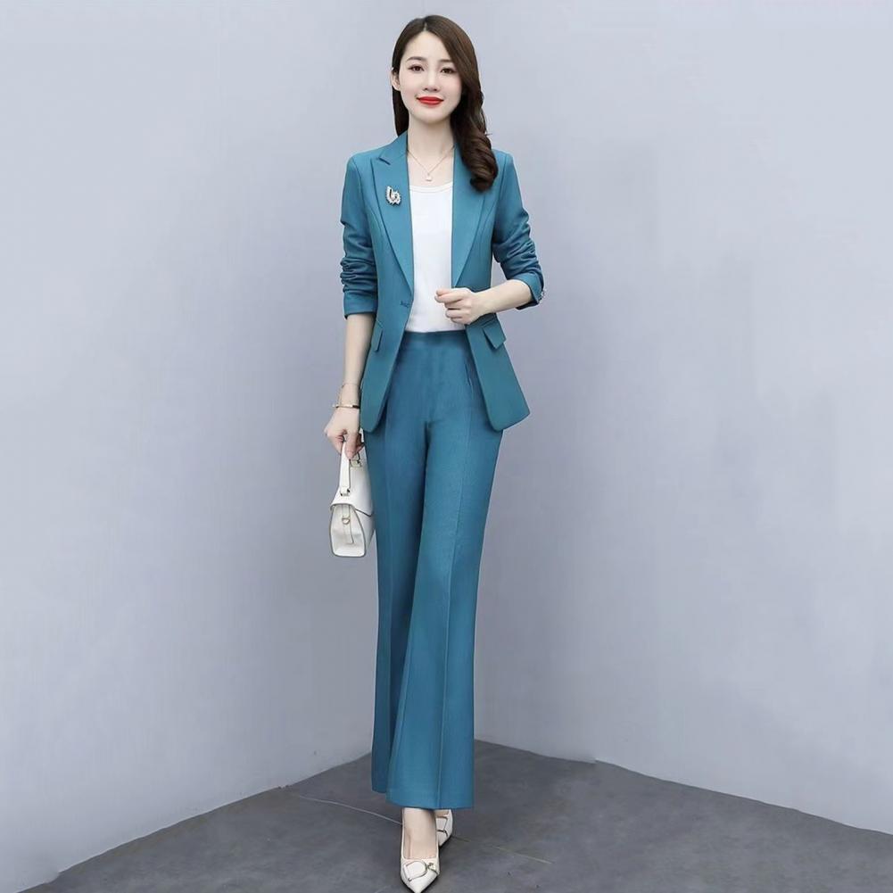 ชุดสูทผู้หญิง 2 ชิ้น/เซ็ต เสื้ - Women'S Formal Wear Jackets บทวิจารณ์และราคา